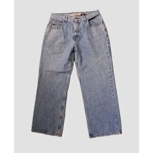 Vintage Anchor Blue Baggy Jeans Men's 36 X 30" Fits 34 Skate Wide Leg Y2K